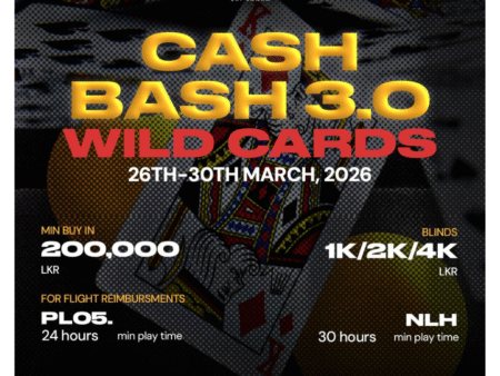 Cash Bash 3.0 – Wild Cards Arrives in Sri Lanka