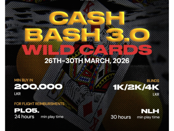 Cash Bash 3.0 – Wild Cards Arrives in Sri Lanka
